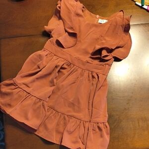Ivy City Co. Mini Me Clary Dress In Magnolia Pink 2T *Missing Belt*